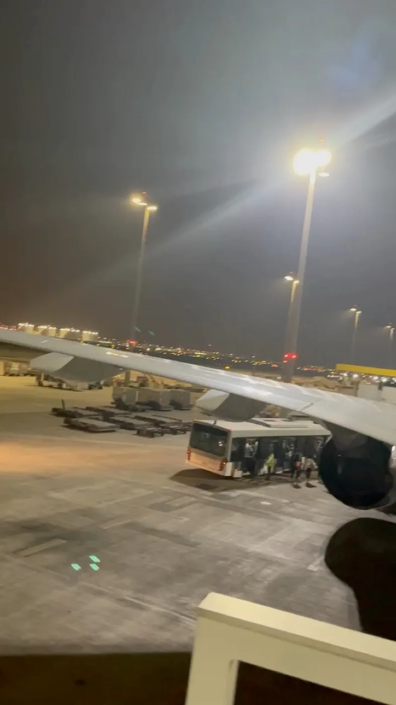 ドーハ・ハマド国際空港の駐機場